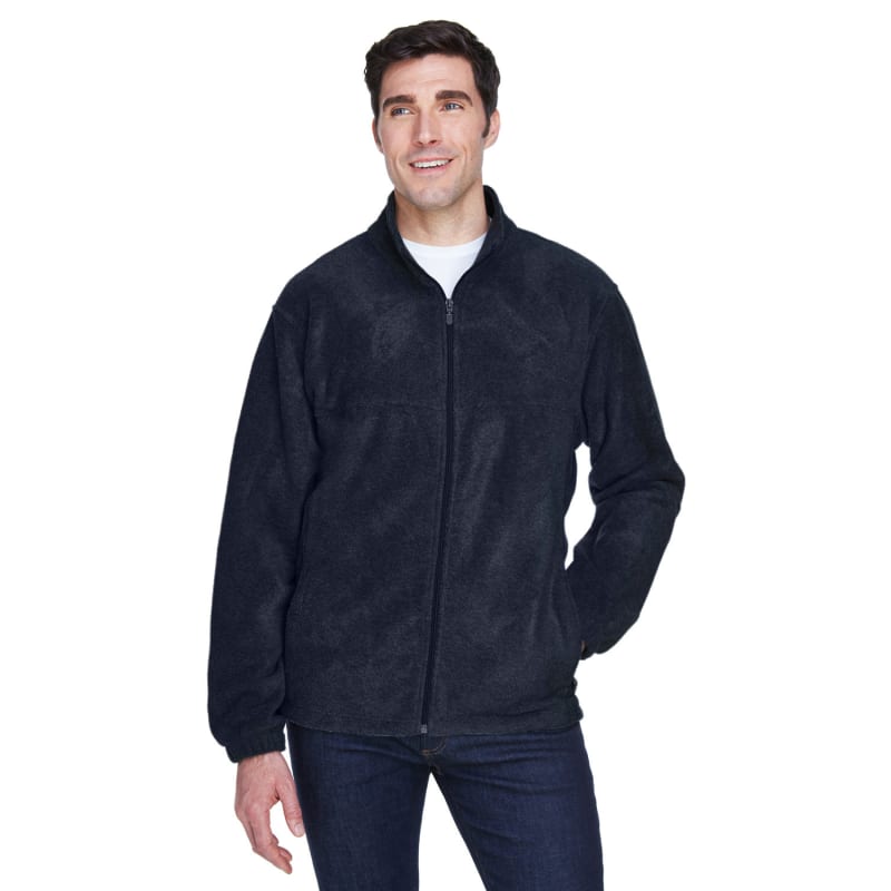 Harriton Men's Tall 8 Oz. Full-Zip Fleece 6