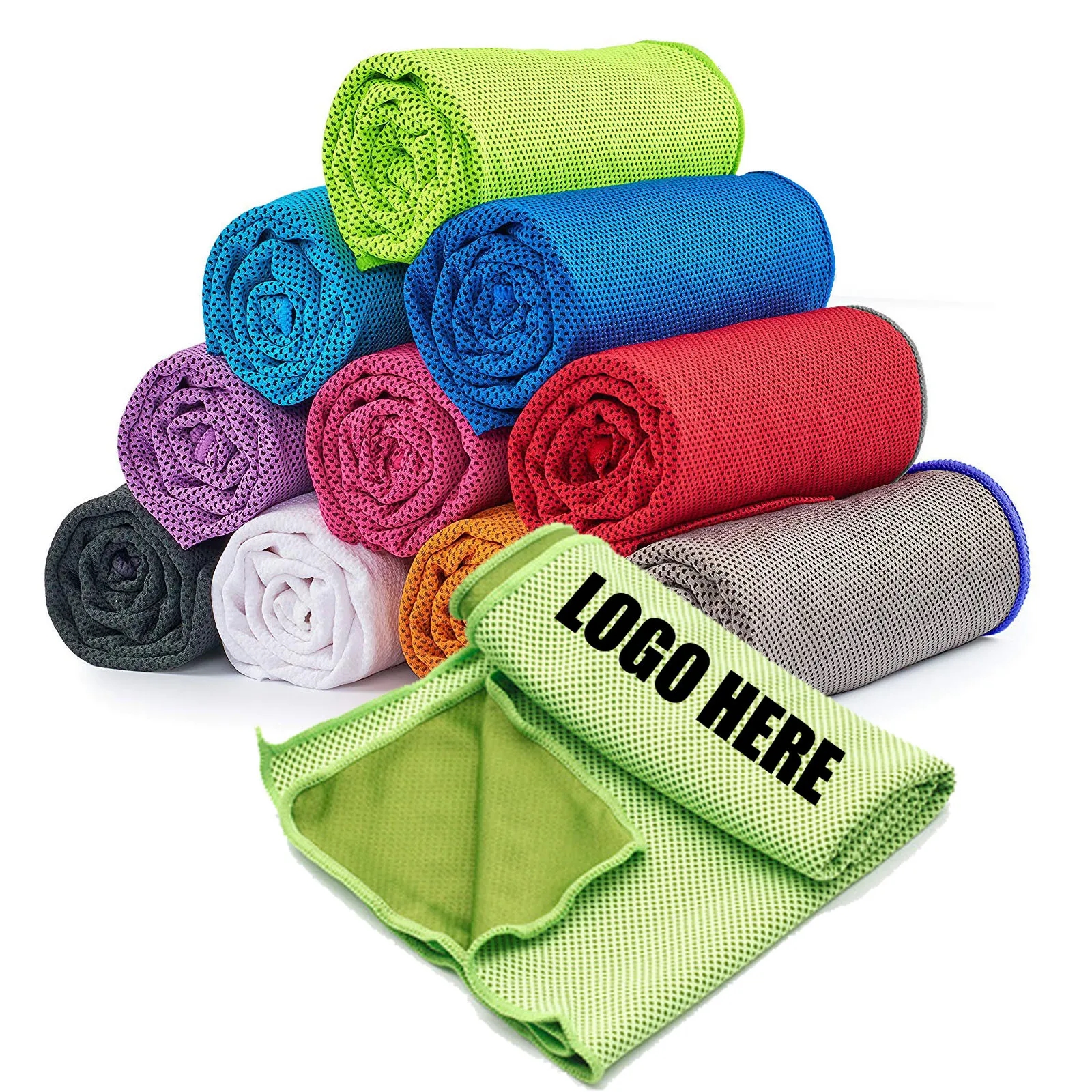 Cooling Polyester Towel MOQ100 2