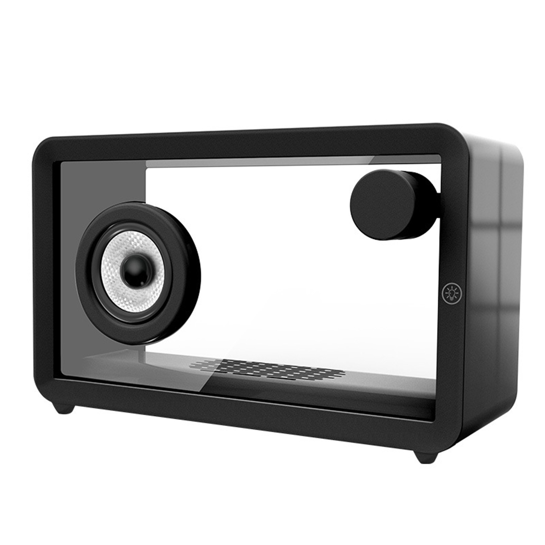 Minimalist Transparent Bluetooth Speaker 5