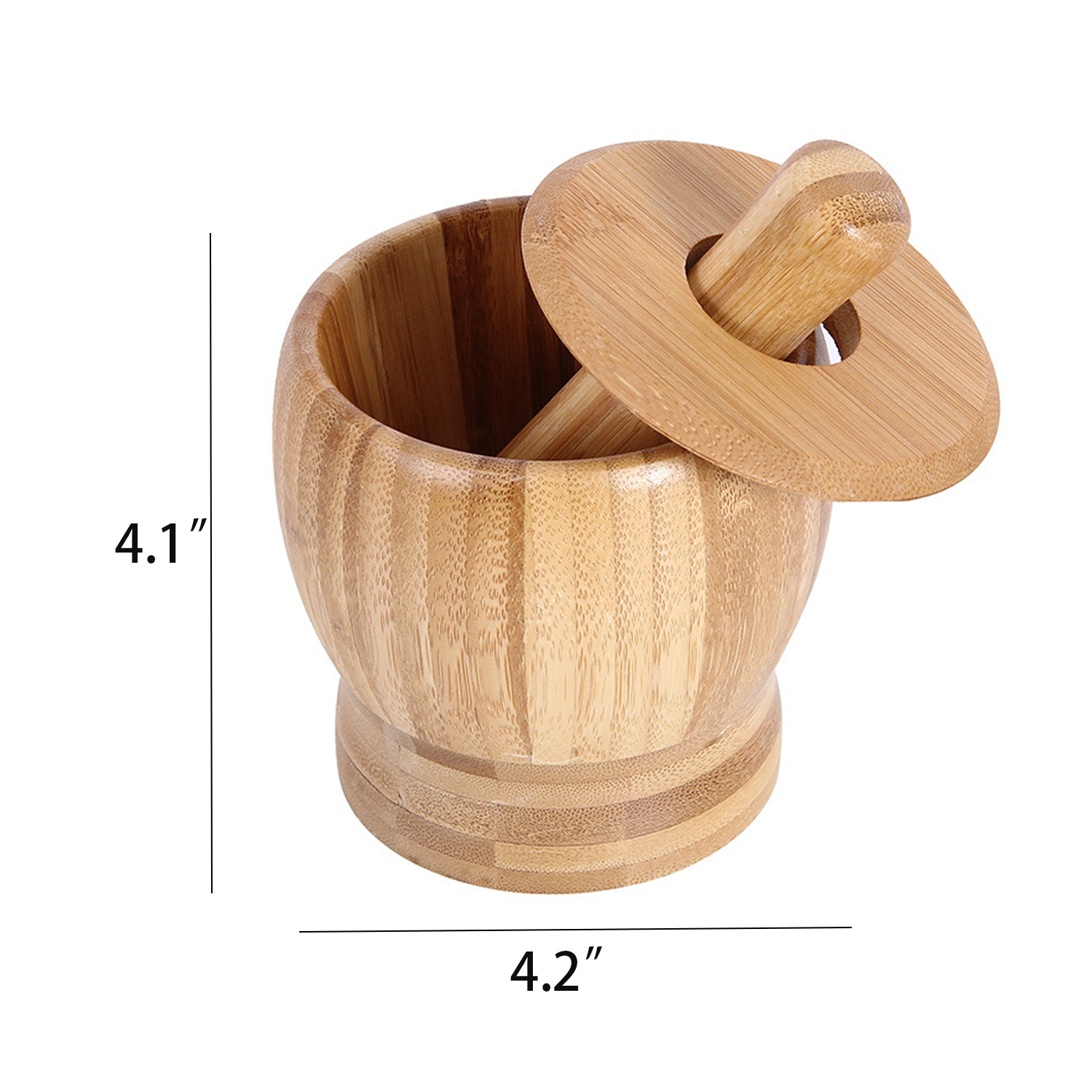 Wooden Garlic Masher 8