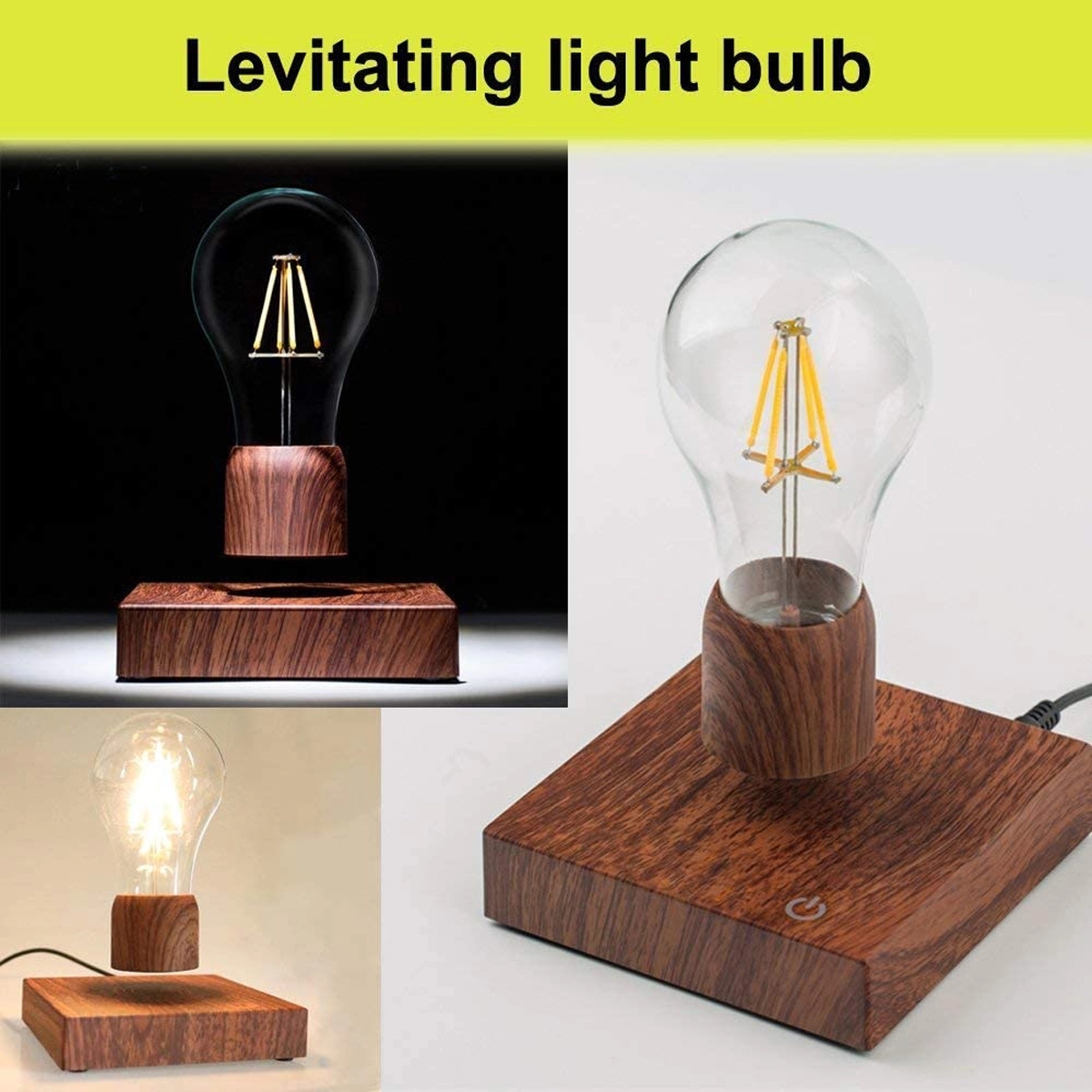 Magnetic Levitating Floating Wireless Bulb 1