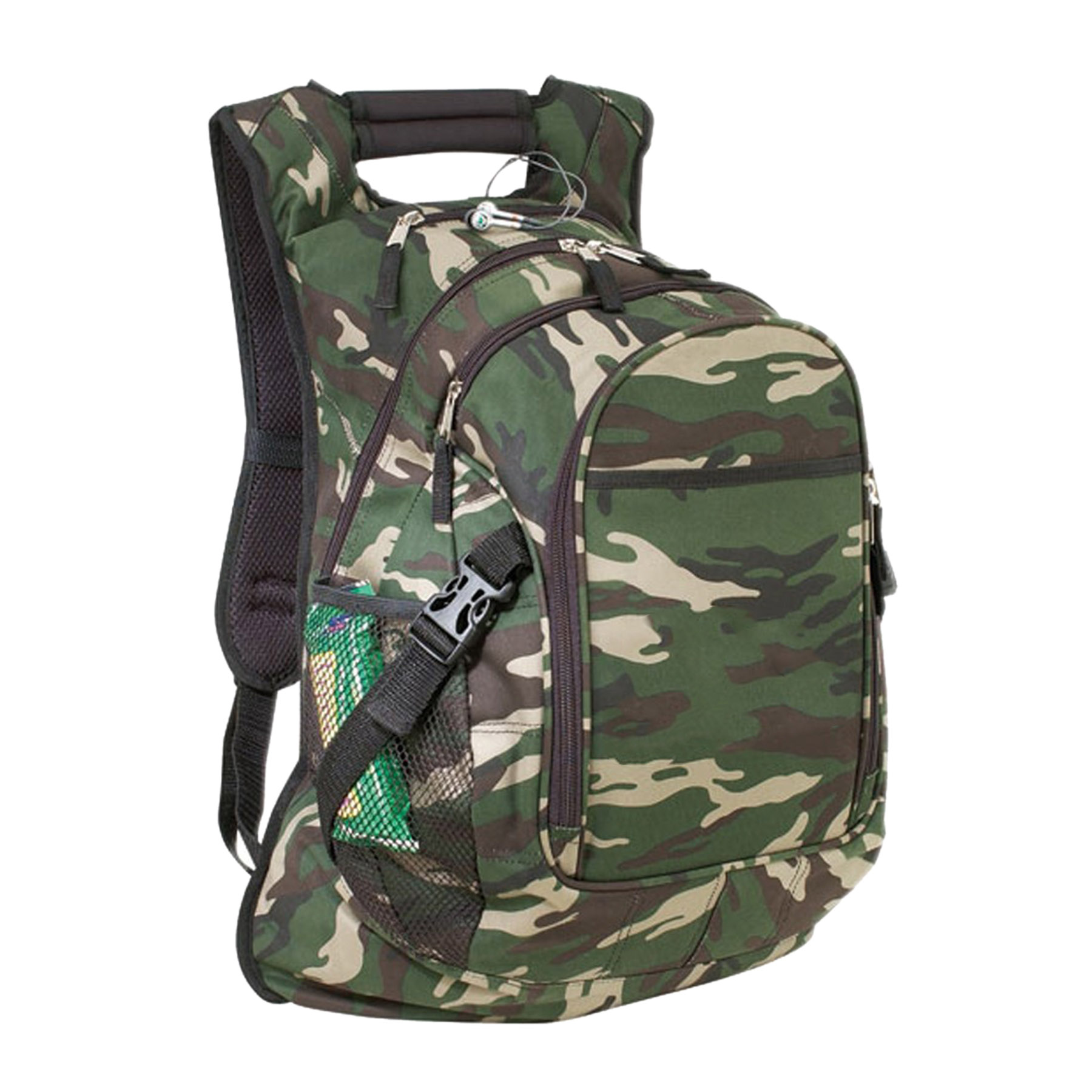 600D polyester Deluxe Camo Travel Backpack 2