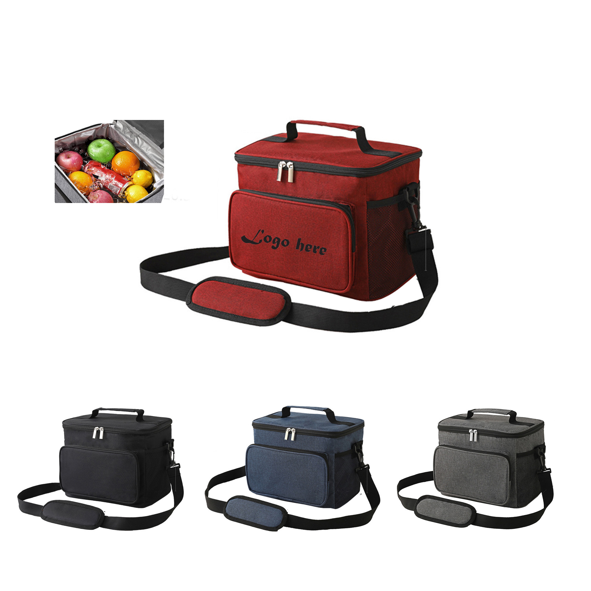 Oxford Insulated Lunch Bag 1
