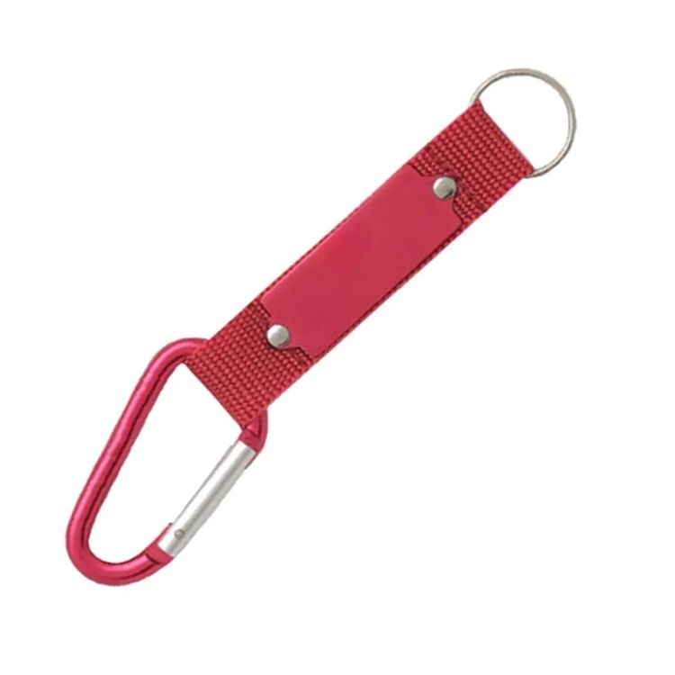 Short Lanyard Key Strap with Aluminum Carabiner 3