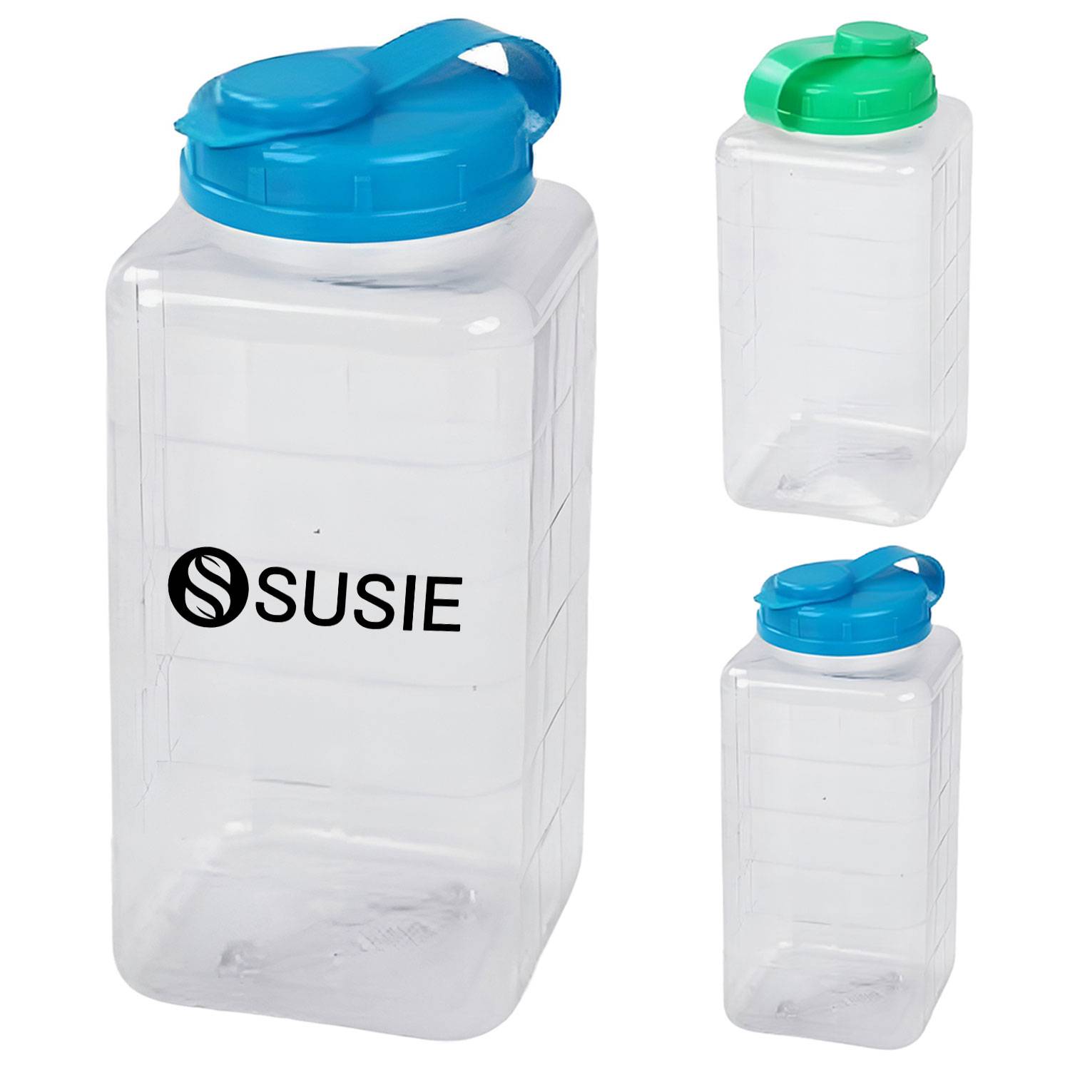 33oz Multi-Functional Food-Grade Plastic Refrigerator Bottle 2