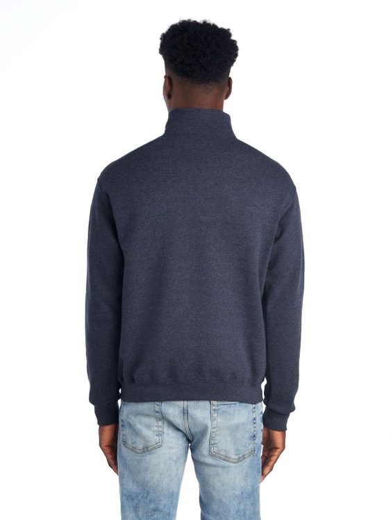 JERZEES NuBlend® Unisex Quarter-Zip Cadet Collar Sweatshirt, custom hoodie or sweatshirt with logo imprint 24