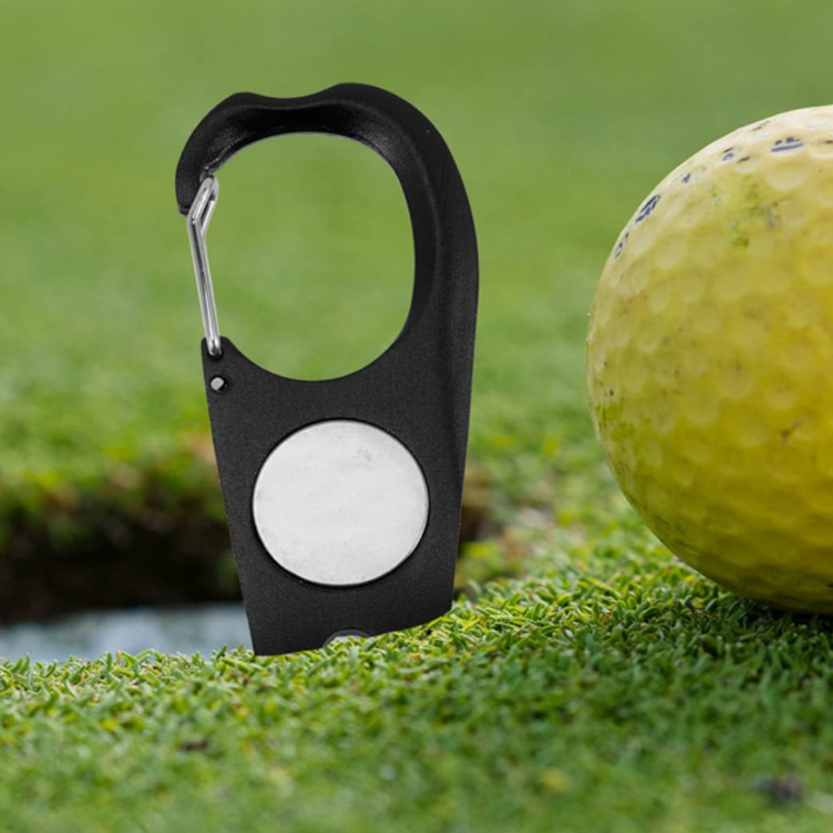 Golf Divot Tool with Bottle Opener and Carabiner Clip 3