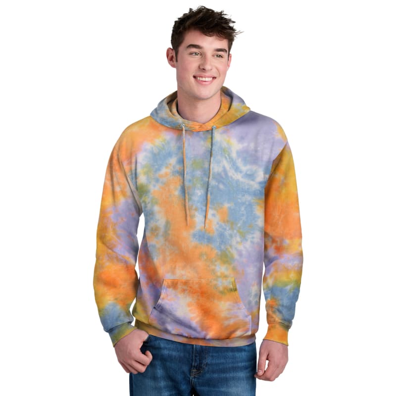 Port & Company Crystal Tie-Dye Pullover Hoodie 28
