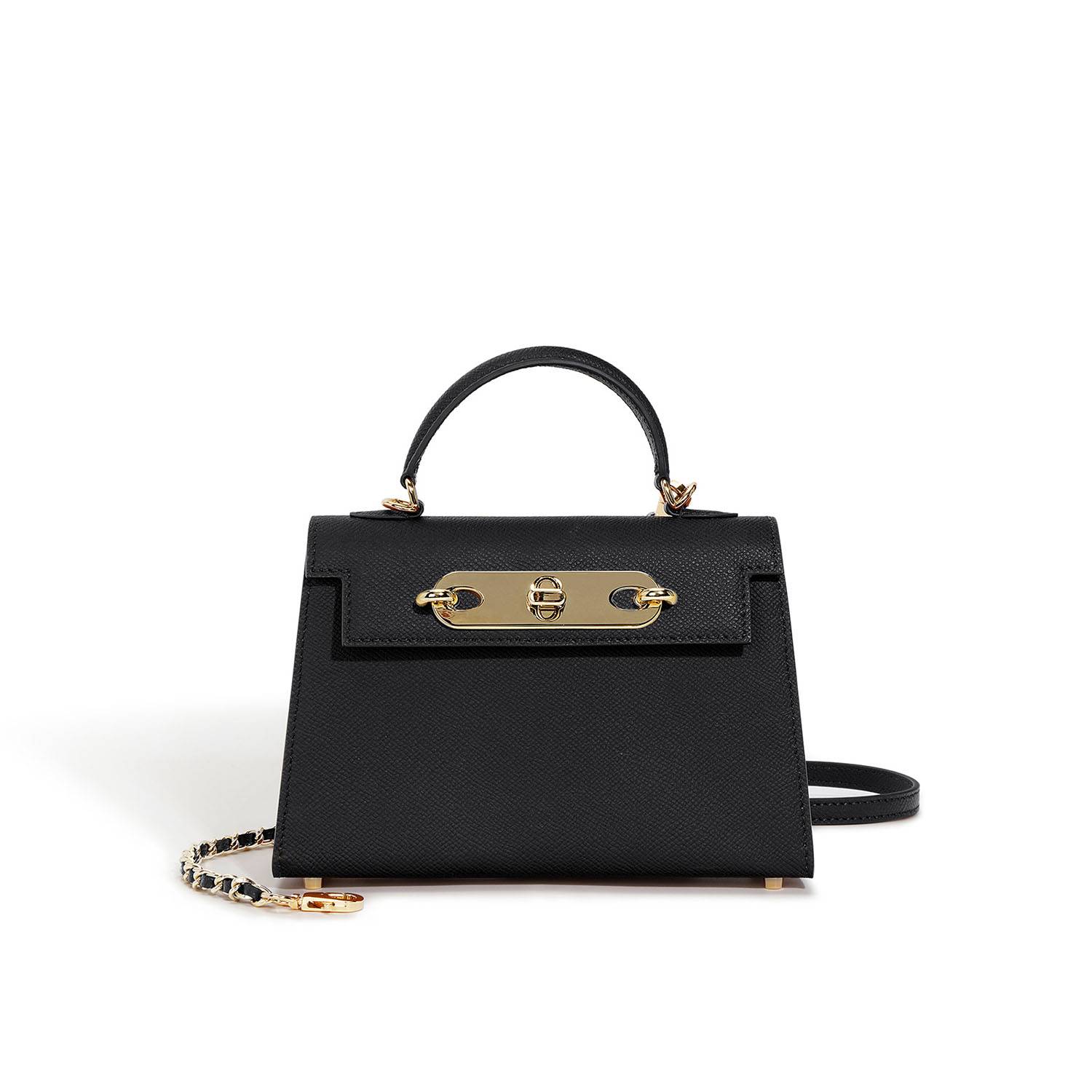 Dermis Small Square Crossbody Chain Bag 4