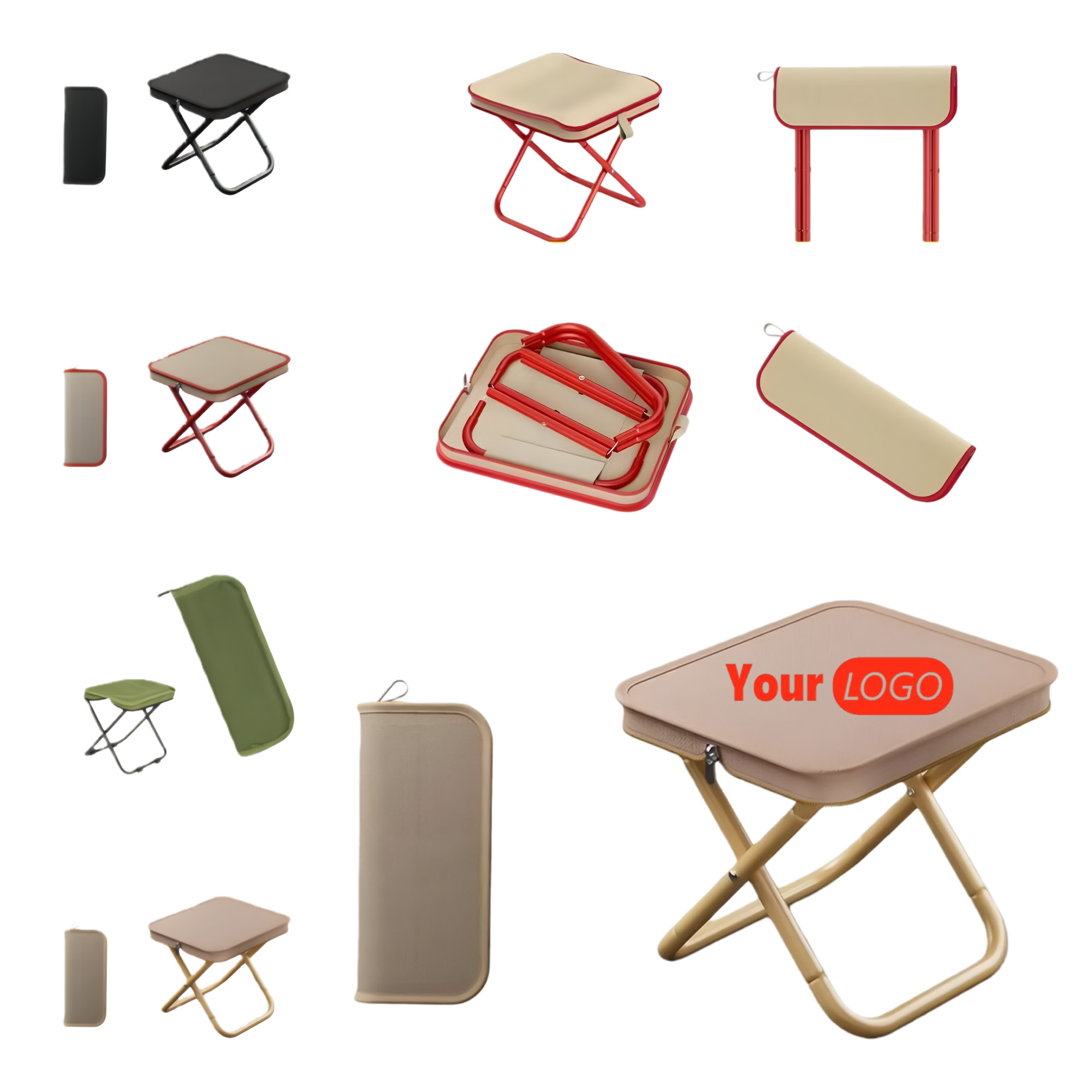 Lightweight Portable Outdoor Foldable Mini Stool 2