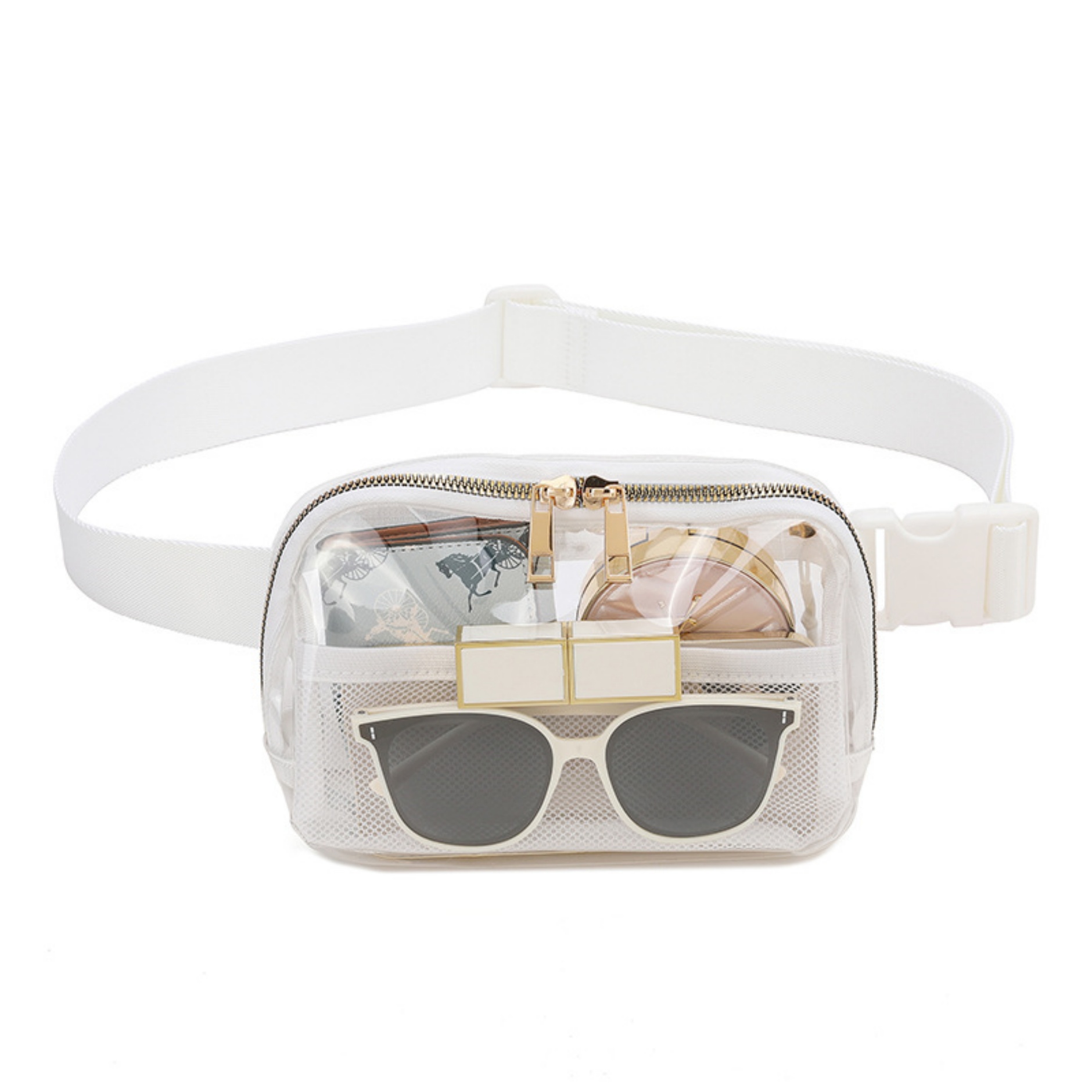 Clear Fanny Pack Stadium Approved Belt Bag with Adjustable Strap 23