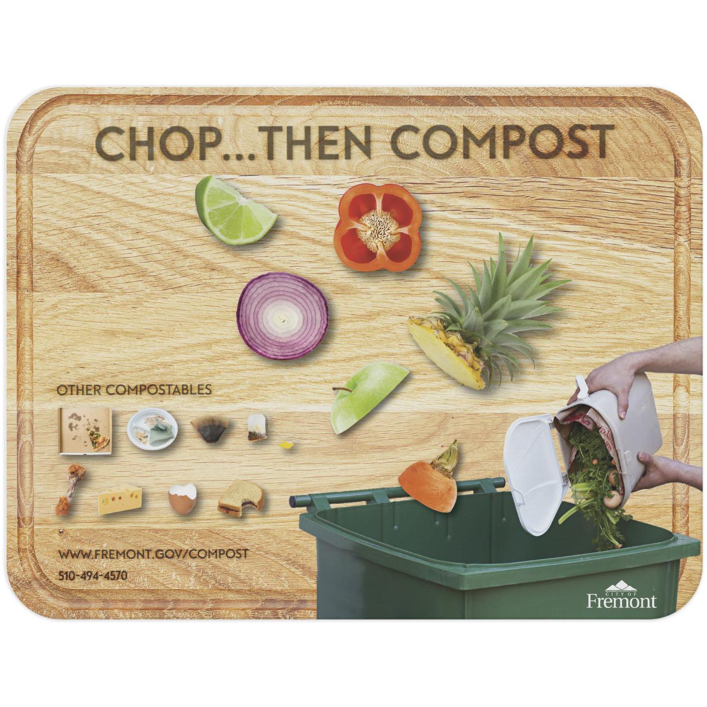 Flexible Cutting Board, FDA approved .045 clear plastic, rectangular (9.75" x 12.75") Full Colour