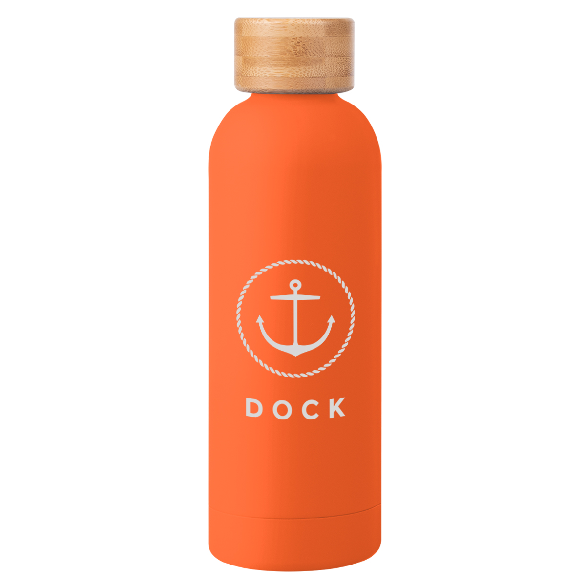 17 Oz. Blair Recycled Stainless Steel Bottle With Bamboo Lid, custom water bottle with logo imprint 10