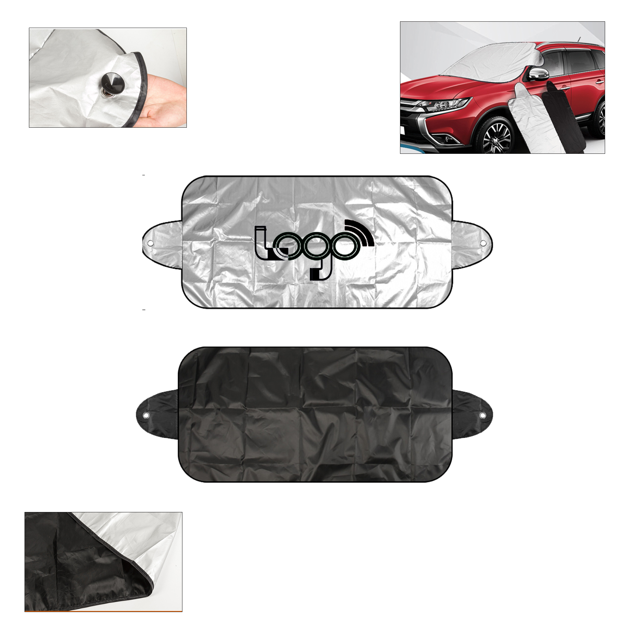 Winter Car Sunshade/Snow Cover 2