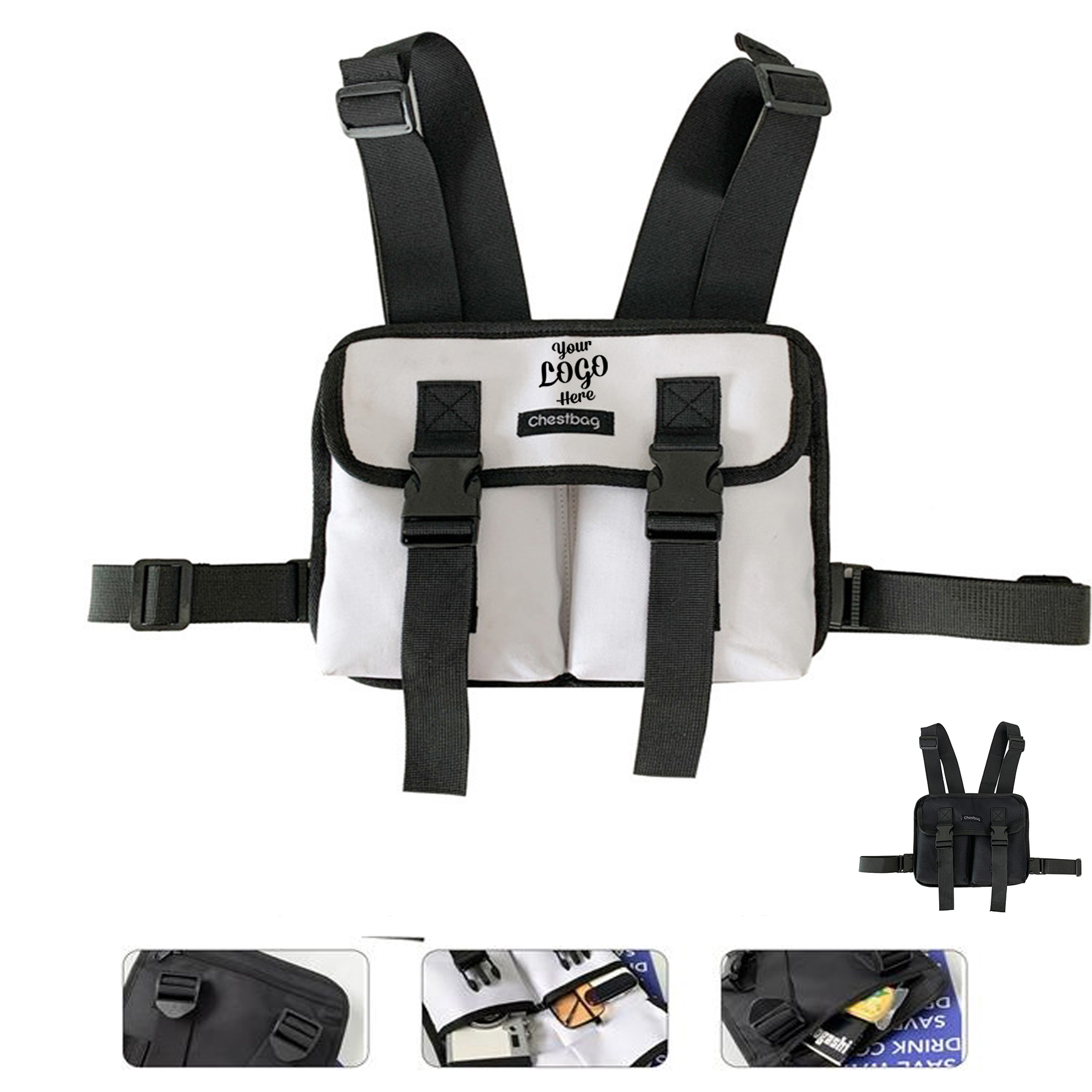 Unisex Tactical Chest Bags 3