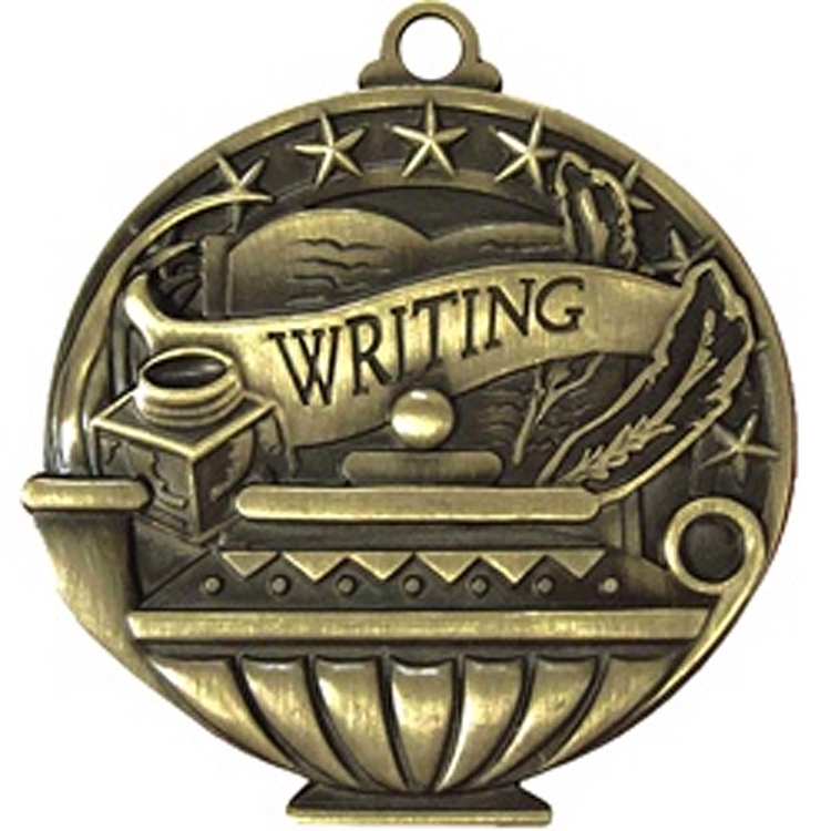 Stock Academic Medals: Writing