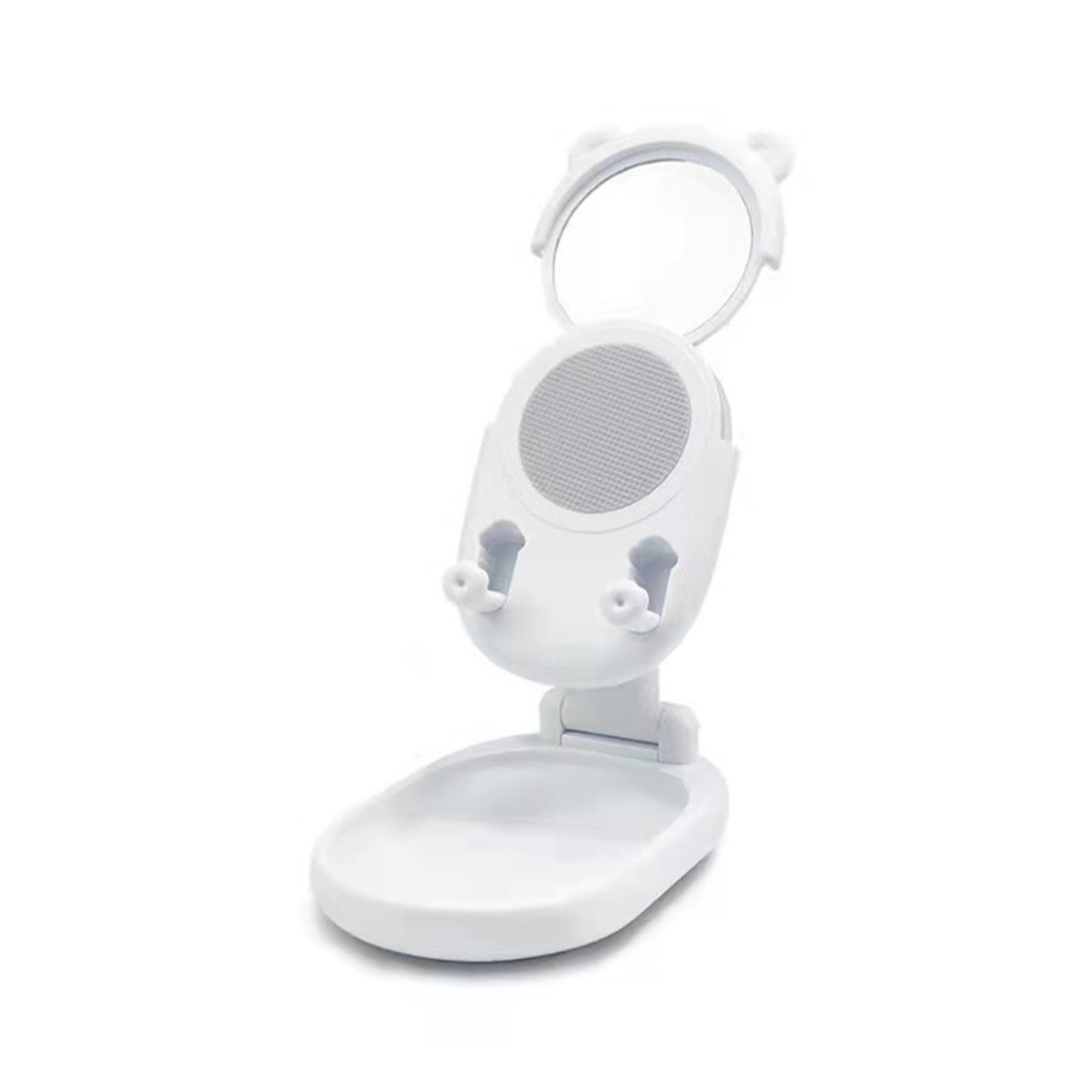 Makeup Mirror Desktop Phone Stand 3