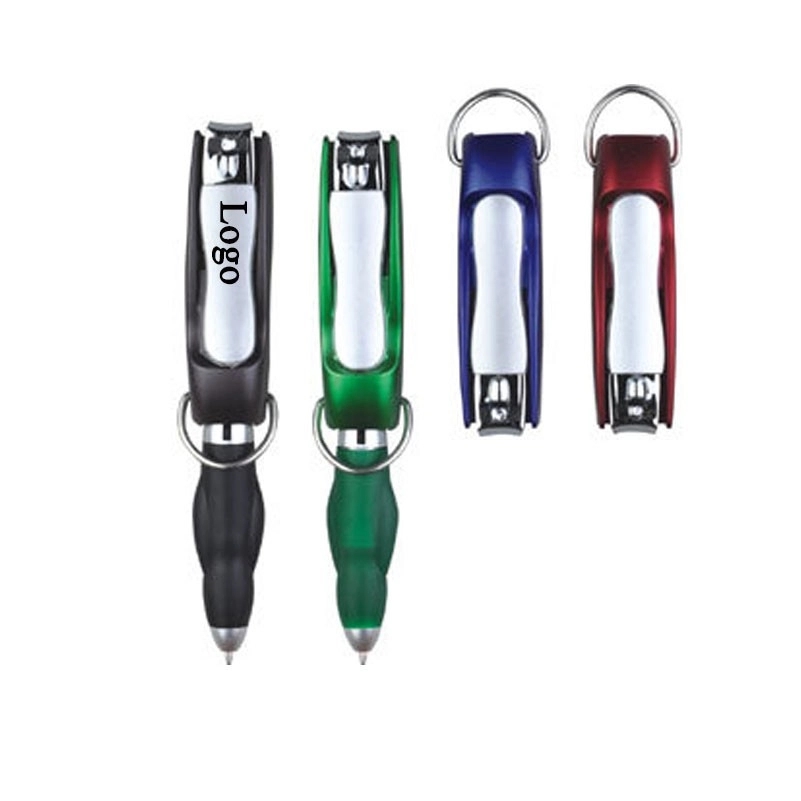 Folding Nail Clipper Ballpoint Pen 1