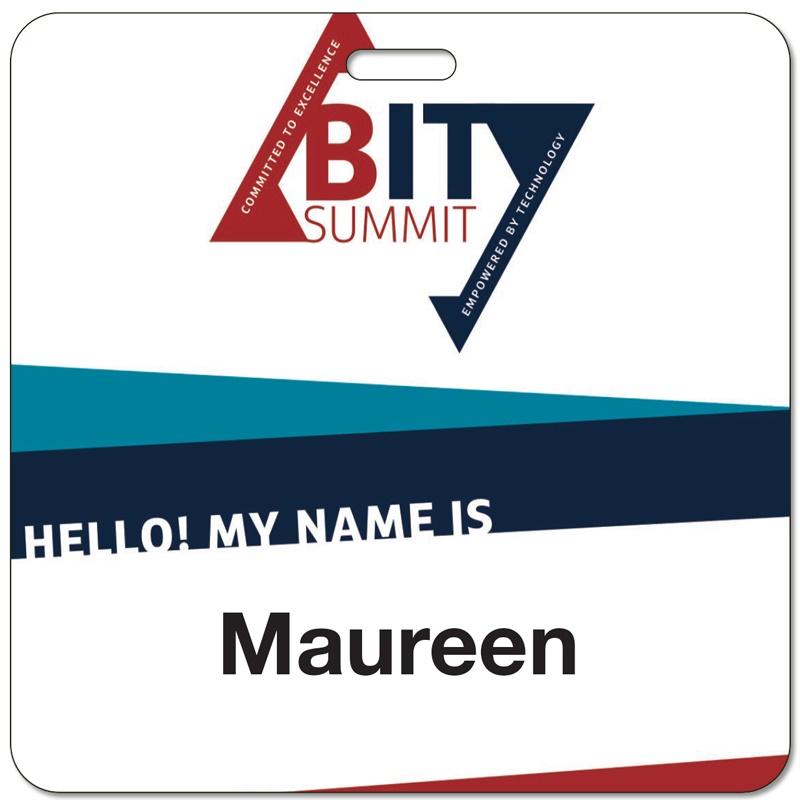 Event Badge, Square 1