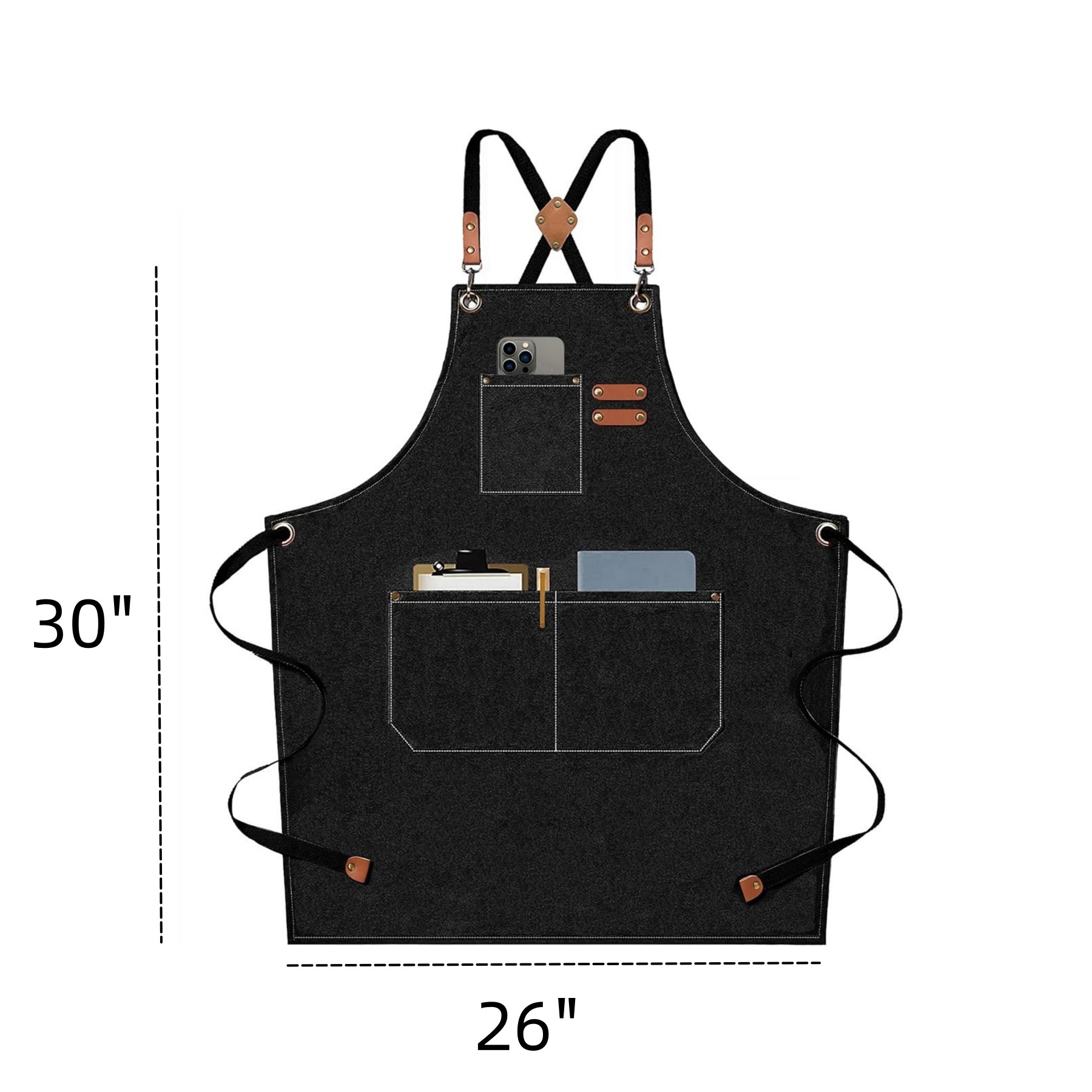 100% Cotton Canvas Apron 1