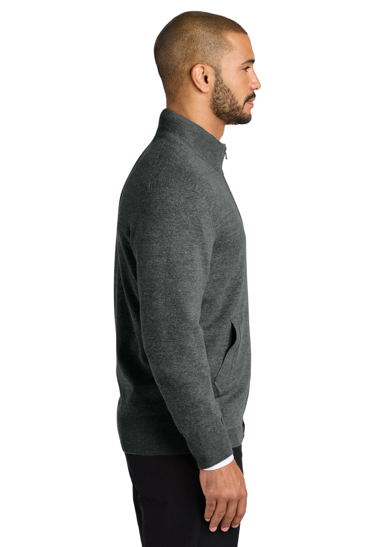 Easy Care Full-Zip Sweater