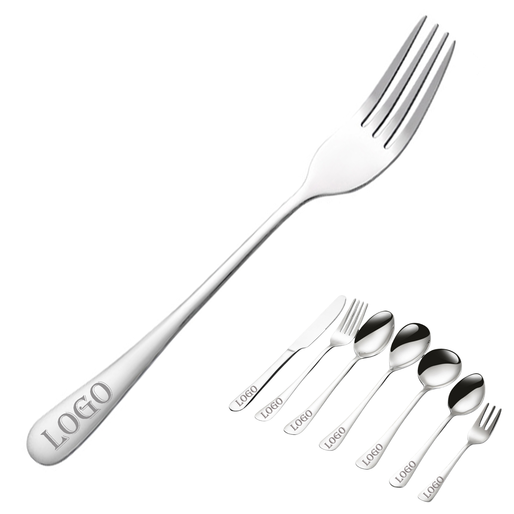 Stainless Steel Dinner Fork,more tableware combinations are available for selection. 4