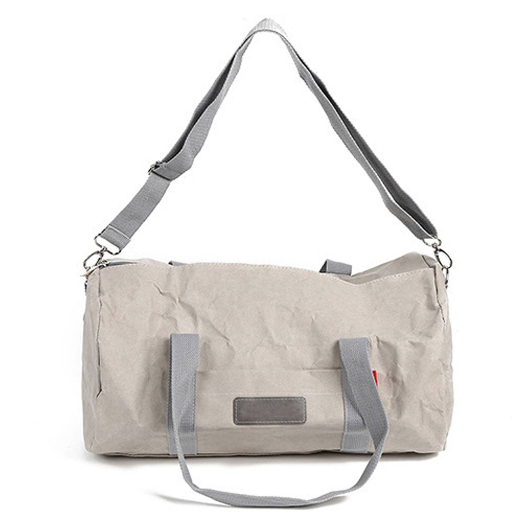 Foldable Travel Duffel Bags for Men Women Kraft paper 5