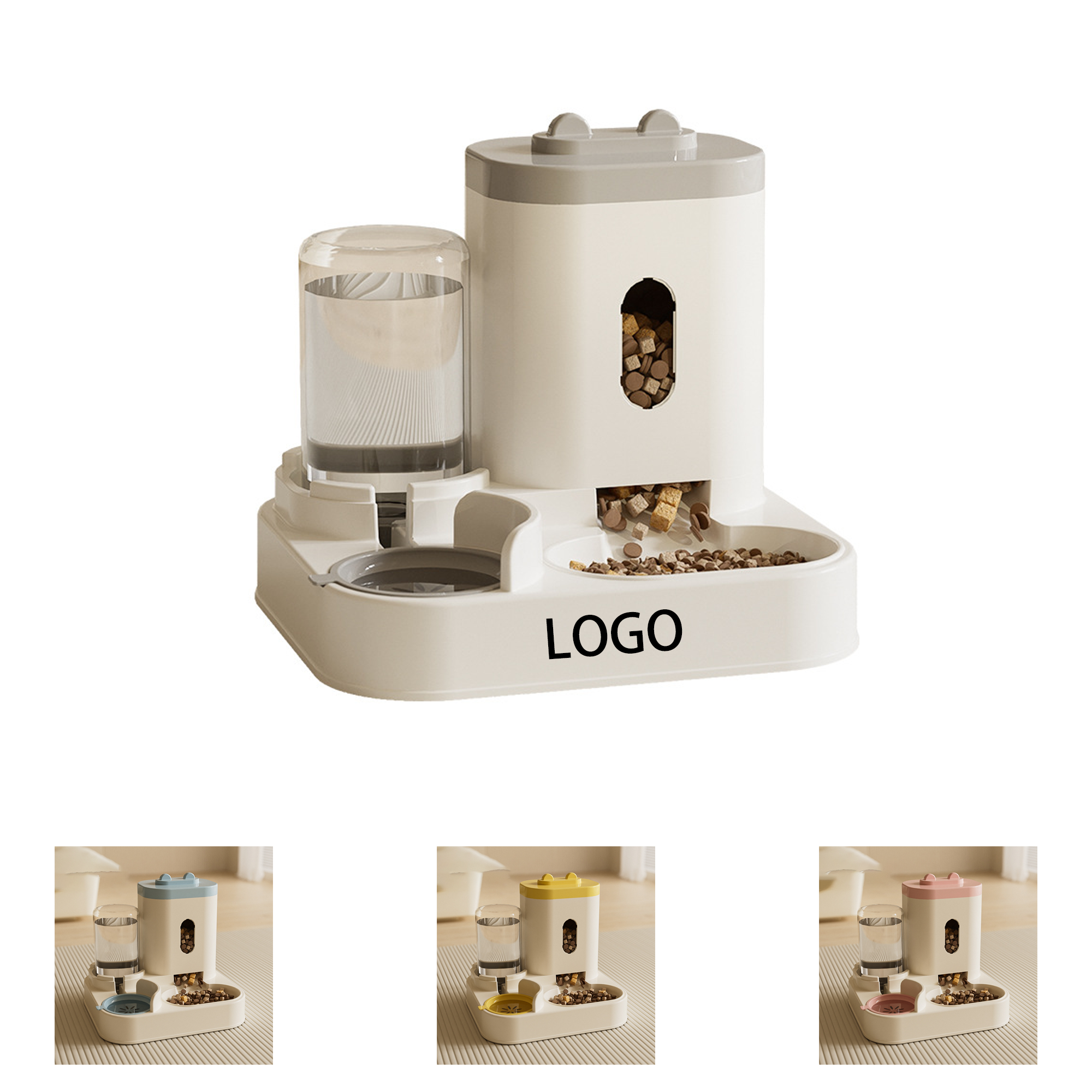 Smart Pet Feeder Waterer Combo Bowl 1