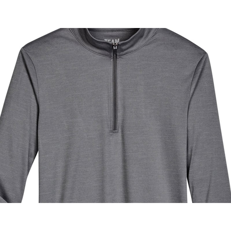 Team 365 Ladies' Zone Sonic Heather Performance Quarter-Zip 37