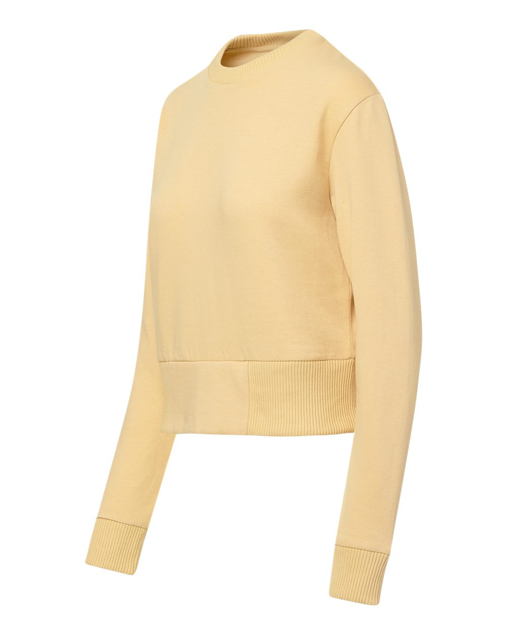Women's Romi Cloud Fleece Crop Crewneck Sweatshirt - W22106 2