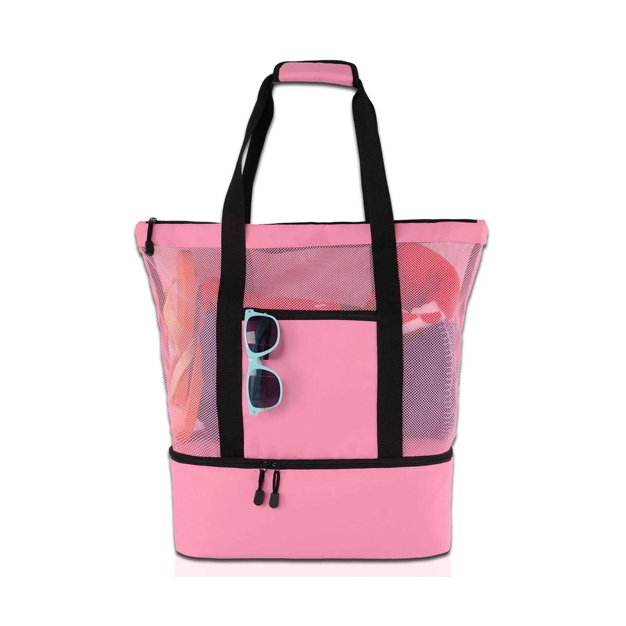 Mesh Beach Bag With Wet Compartment 8