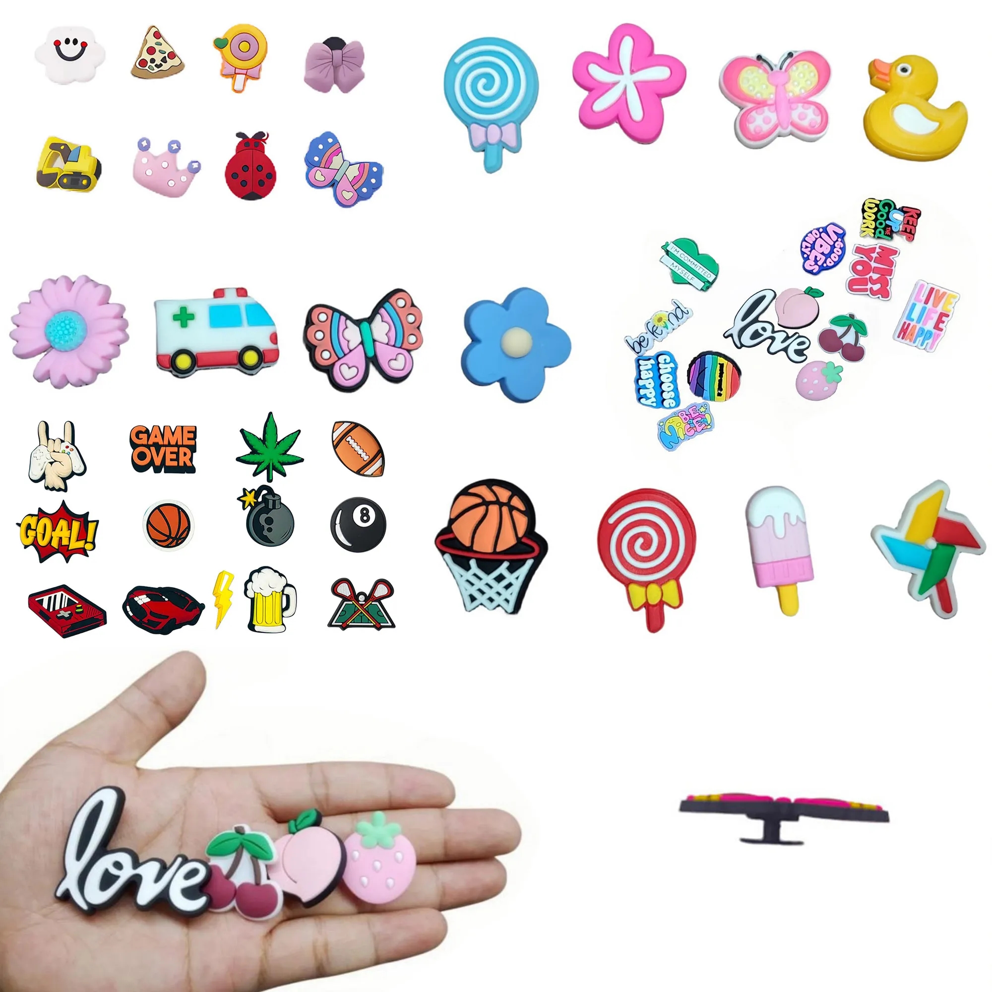 Custom High Quality PVC Shoe Charms Decoration 3