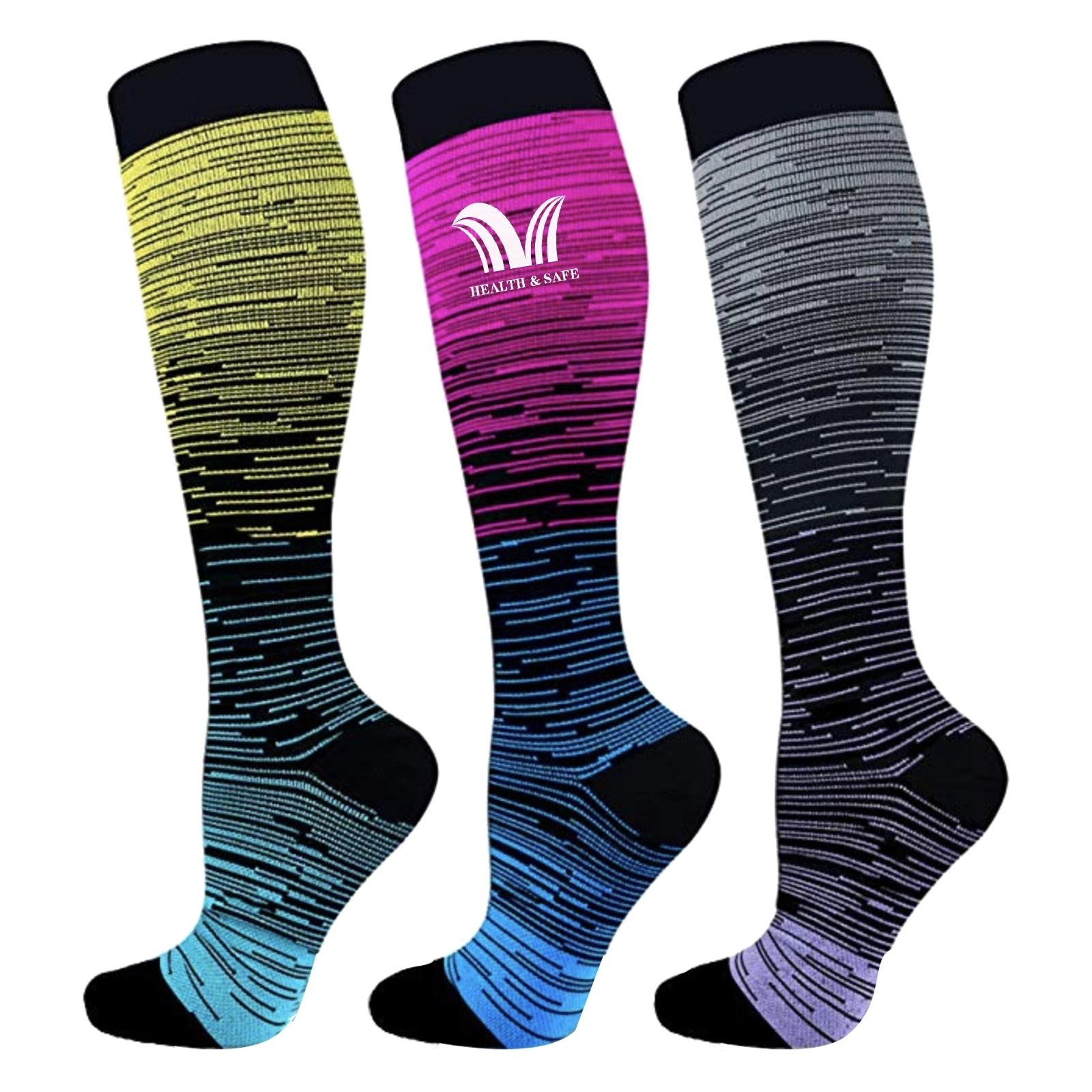 Graduated Medical Compression Socks For Women&Men 1