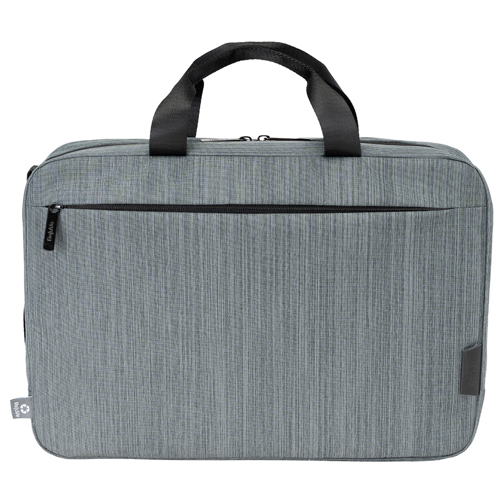 RejuVe® MOTO Recycled Heather Modern Business 16" Laptop Brief Bag