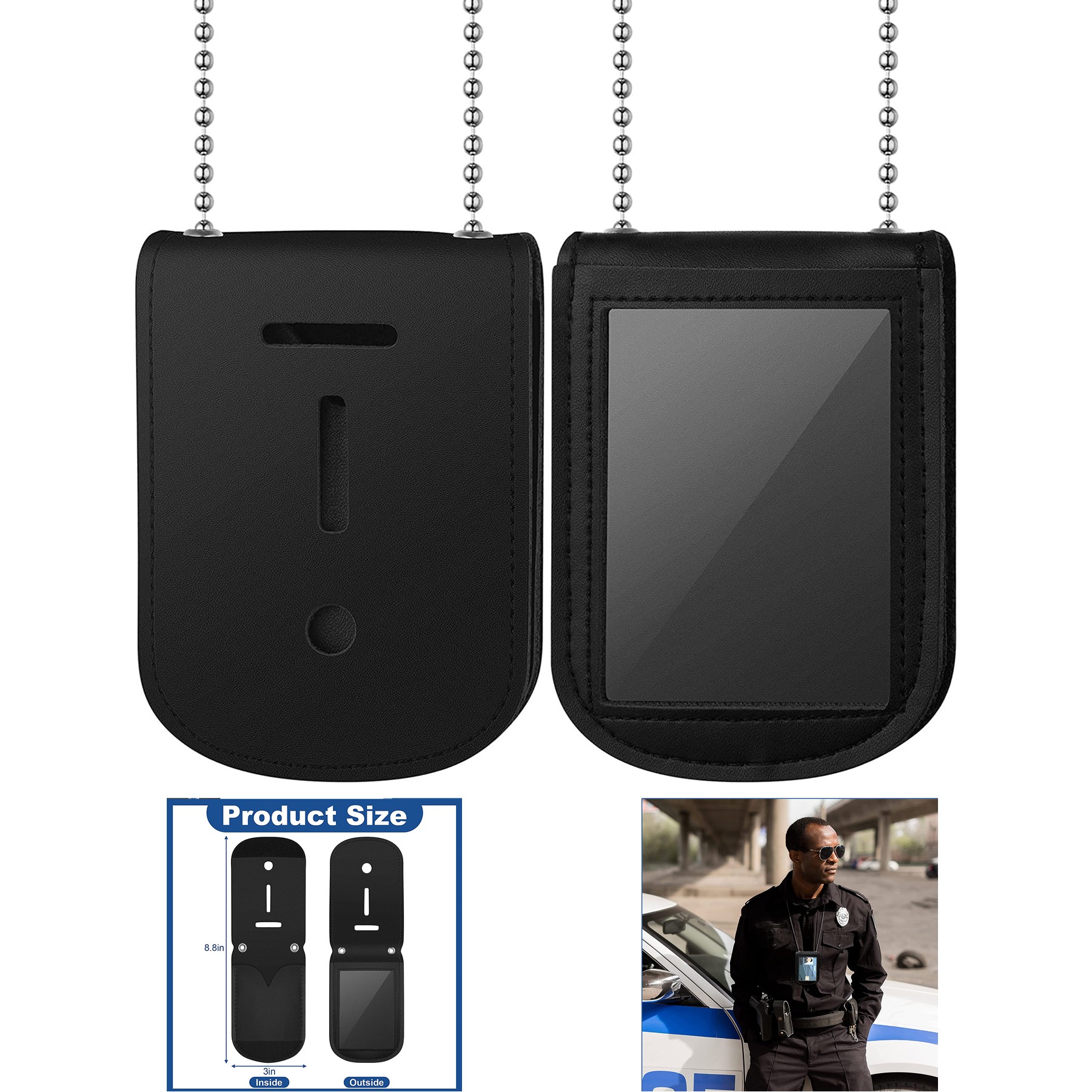 Neck Chain Badge Holder 3