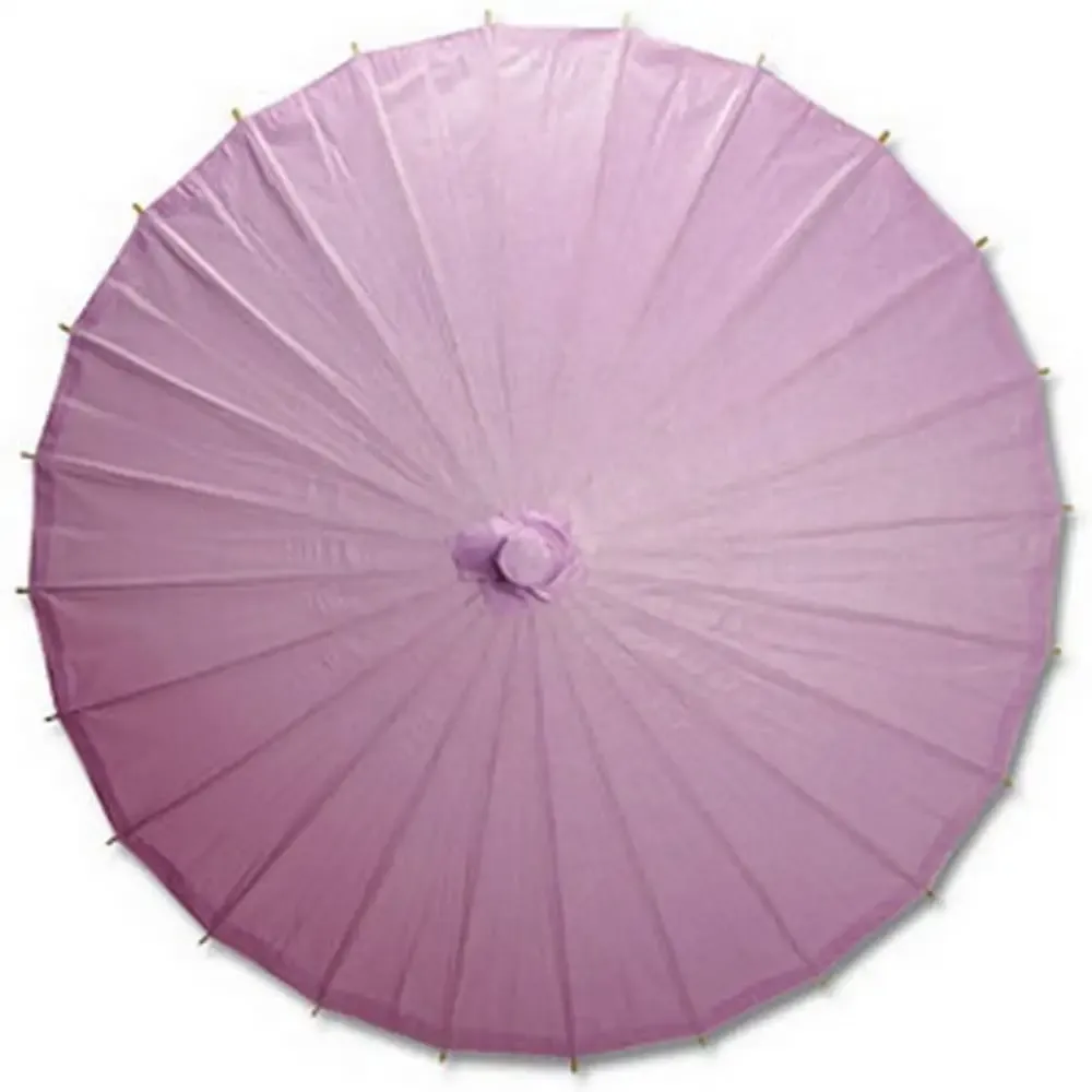 DIY Blank Paper Umbrella With Wooden Handle 10