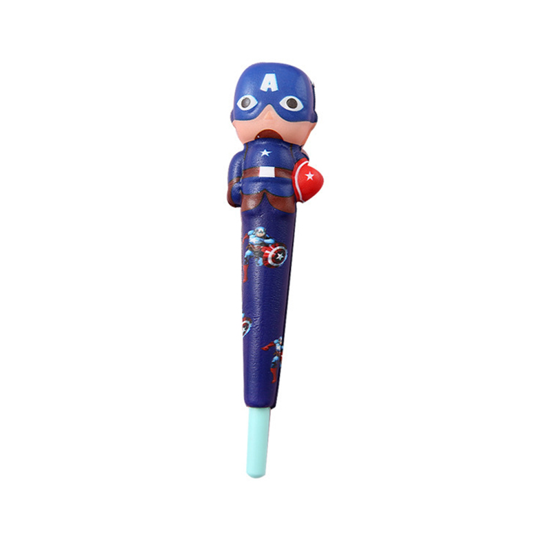 2 in 1 Super Hero Ball Pen and Squeeze Toy 8