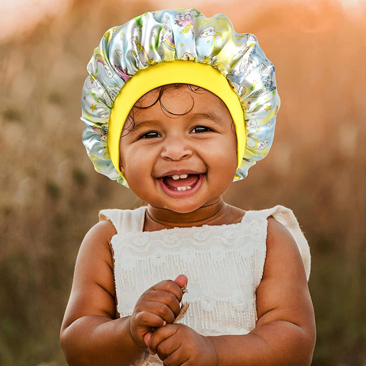 Breathable Baby Bonnets Night Sleep Cap 9