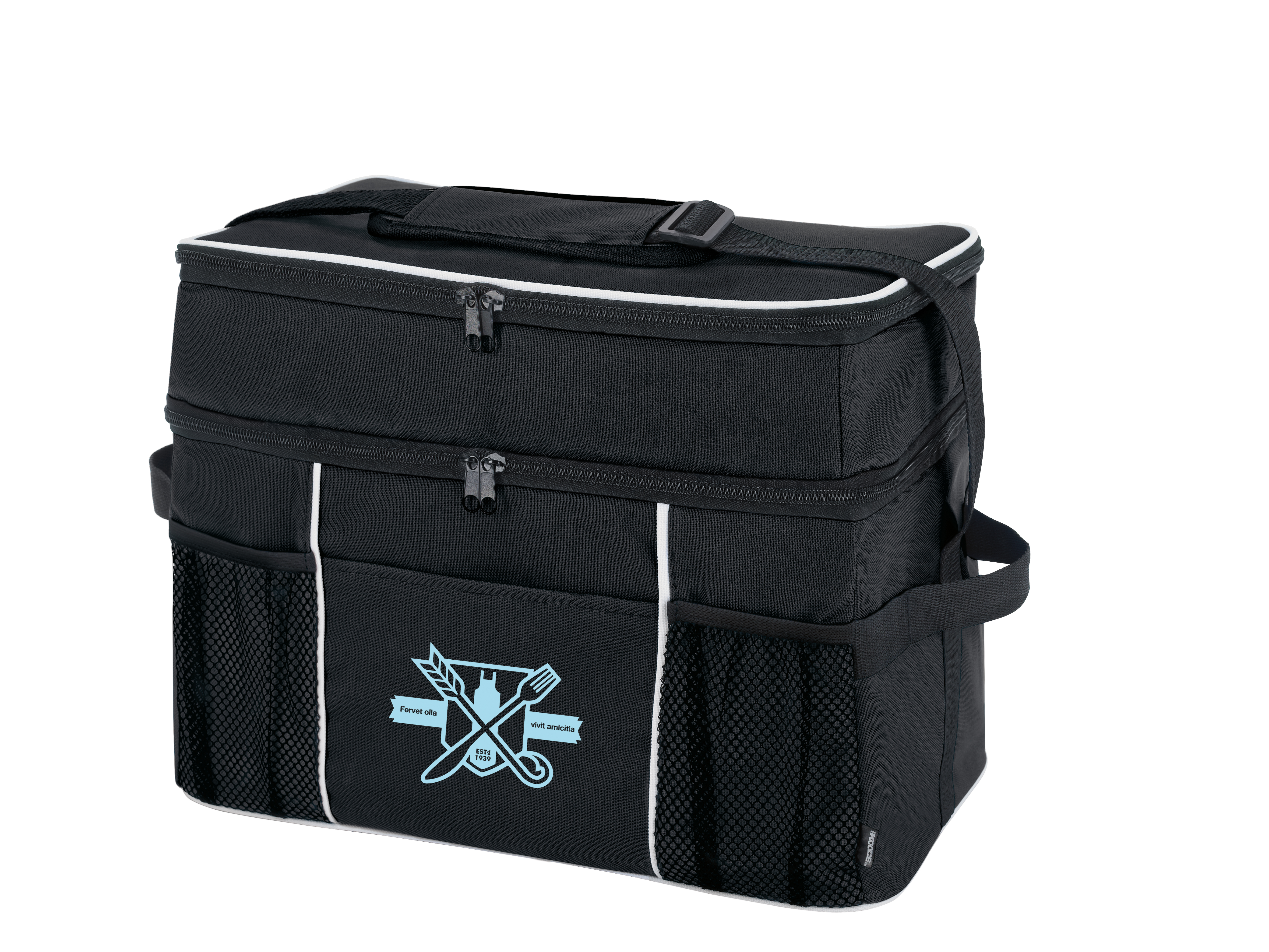 Double-Compartment 30-Can Cooler