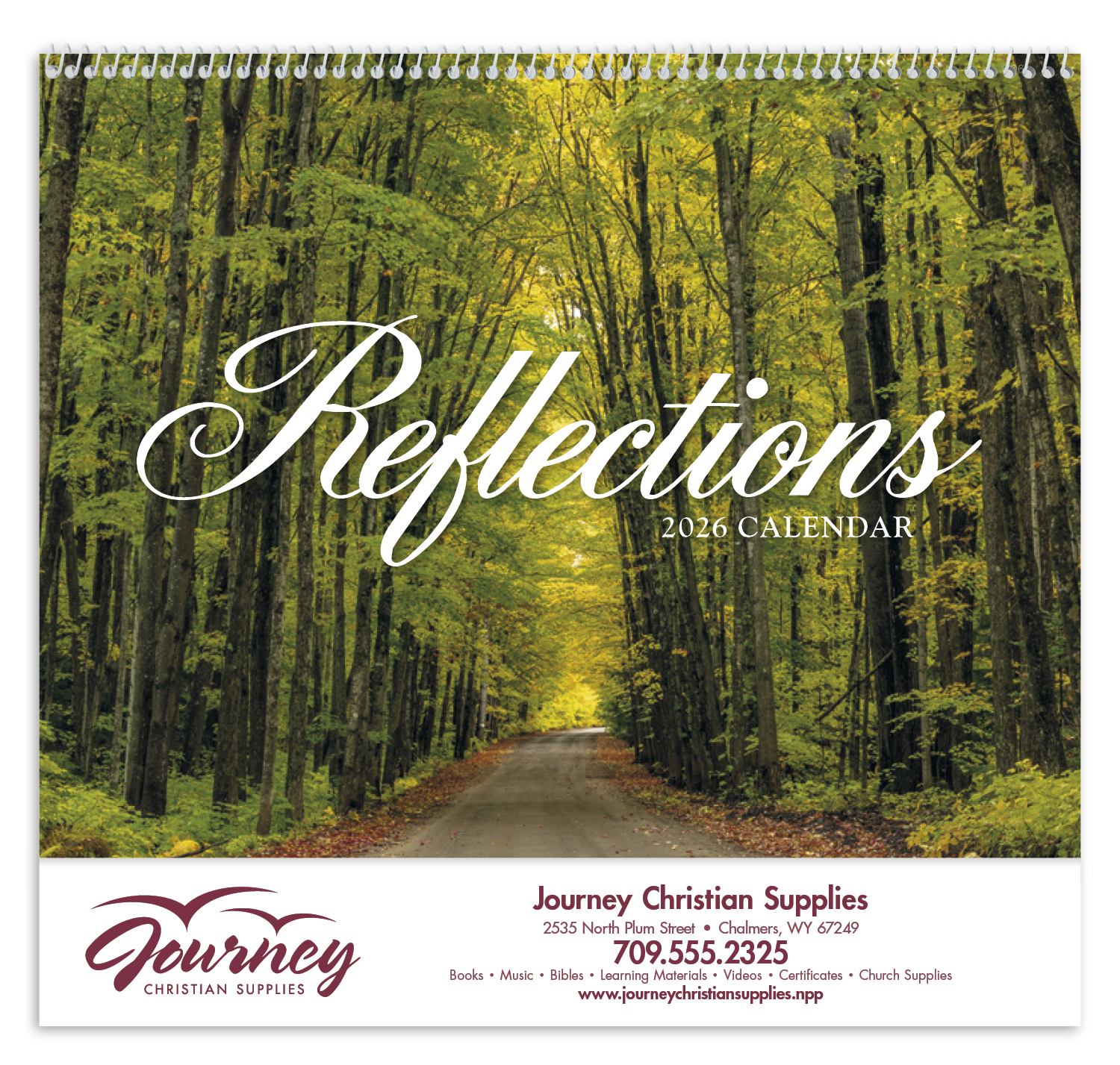HotLine® Products Reflections (Non-Denominational) Appointment Calendar - Spiral 48