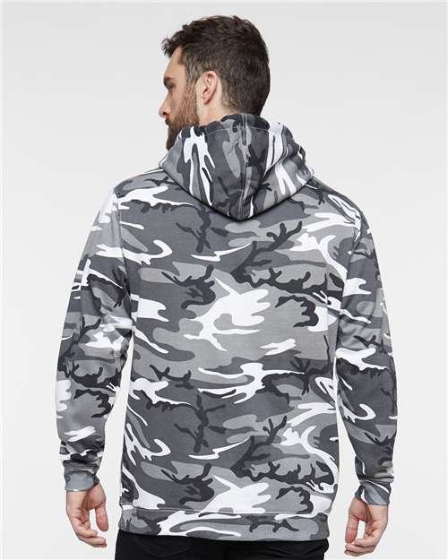 Unisex Camo Fleece Hoodie Sweatshirt - 3969 30