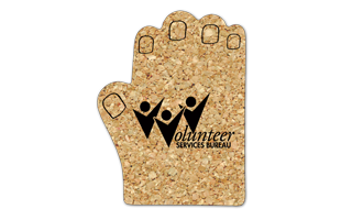 Hand Cork Coaster 6HN 2