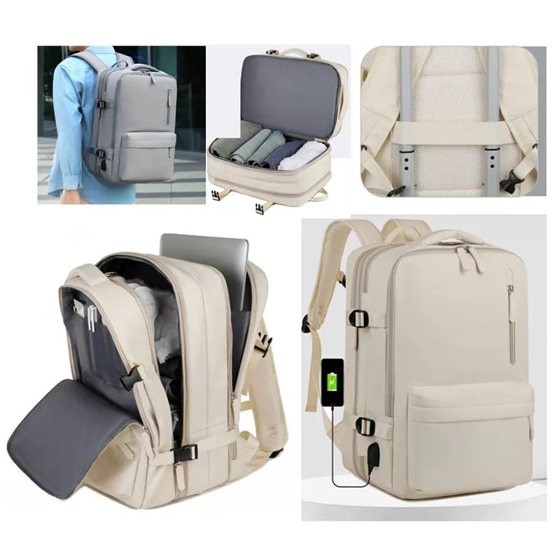 Large Unisex Travel Carry-On Backpack 2