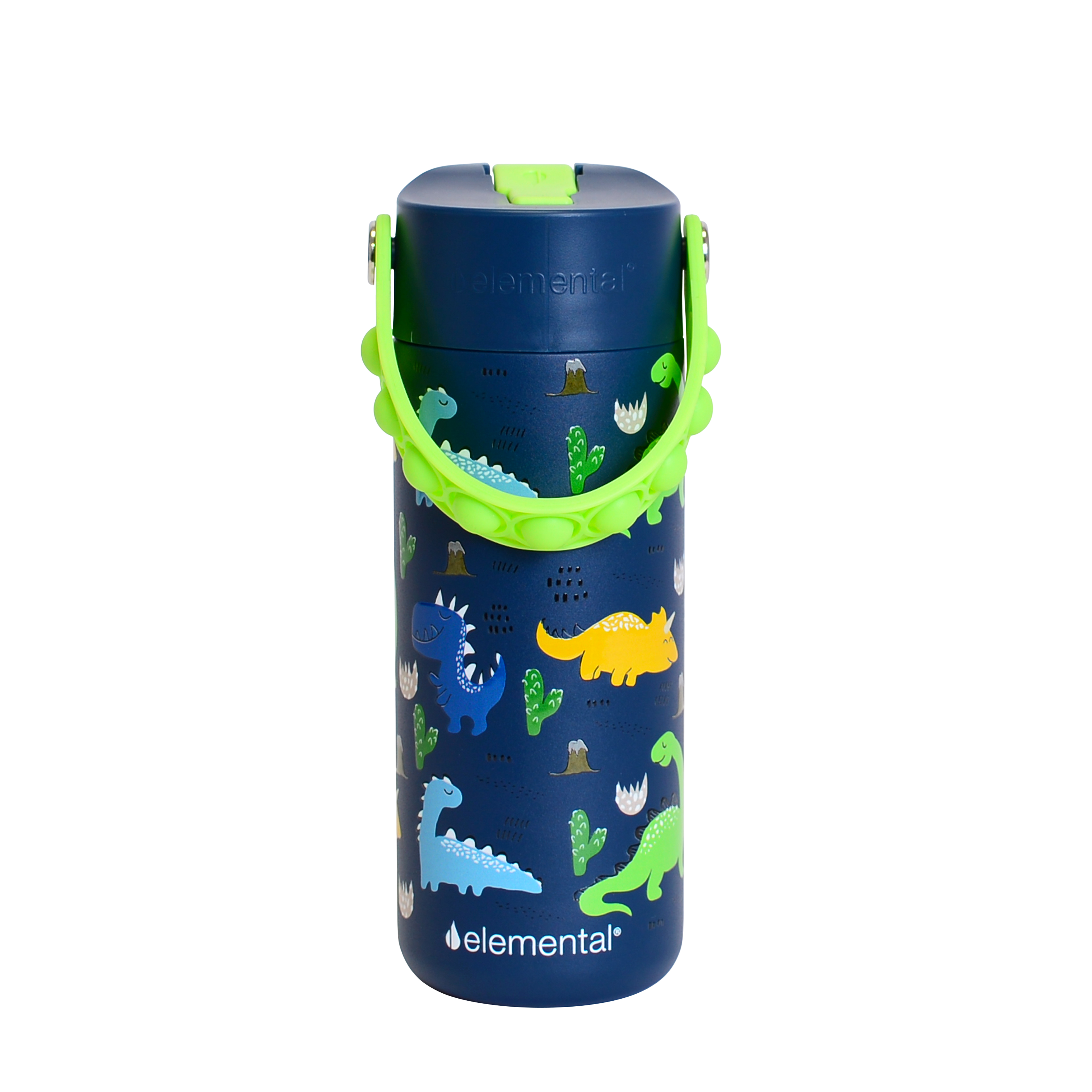 Elemental® Core Series 18oz Pop Fidget Stainless Steel Water Bottle - Vacuum Insulated - BPA-Free 20