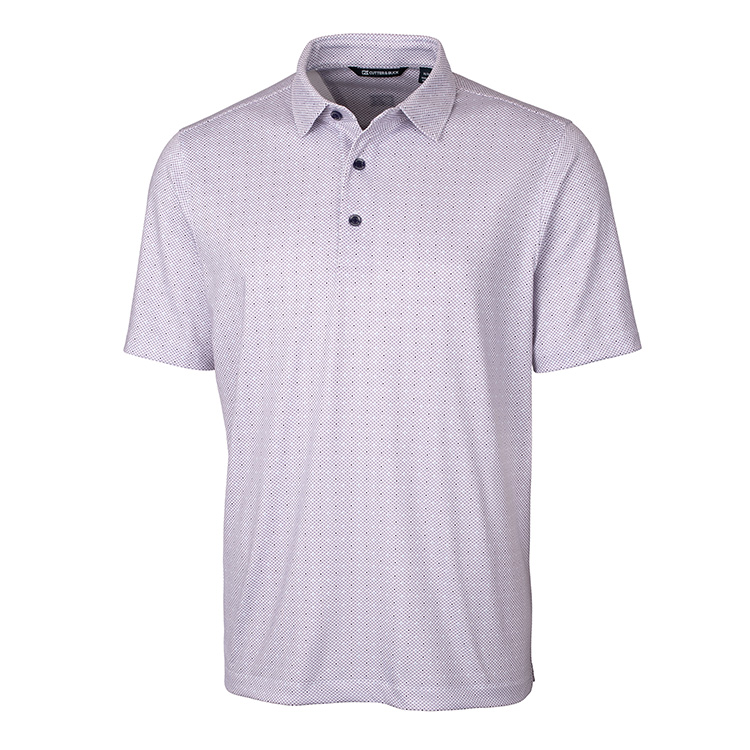 Cutter and Buck Men's Pike Polo Double Dot Print 5