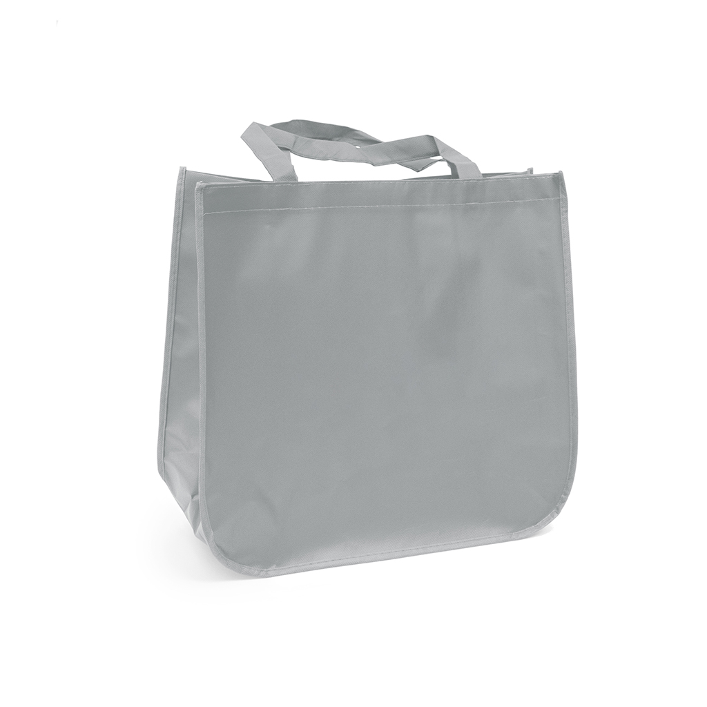 Large laminated Grocery Tote with heat transfer logo 11