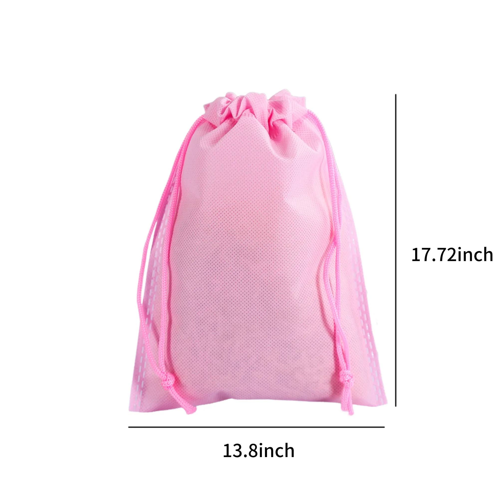 Foldable Non Woven Drawstring Sports Backpack 6