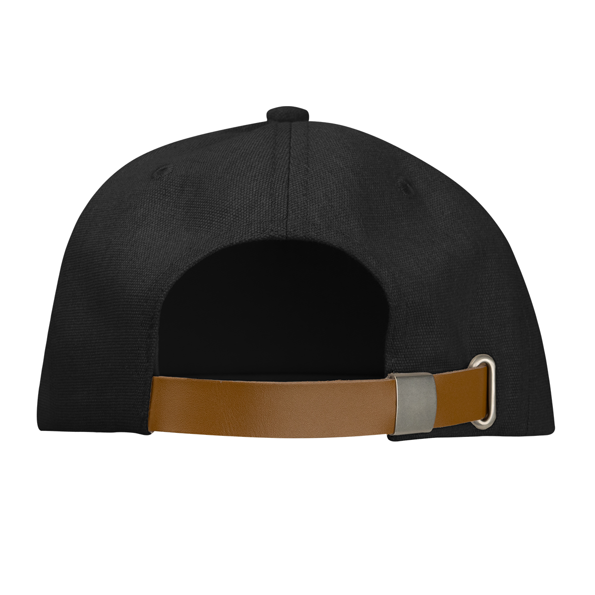 AWARE™ Recycled Cotton Cap with Leatherette Backstrap 5