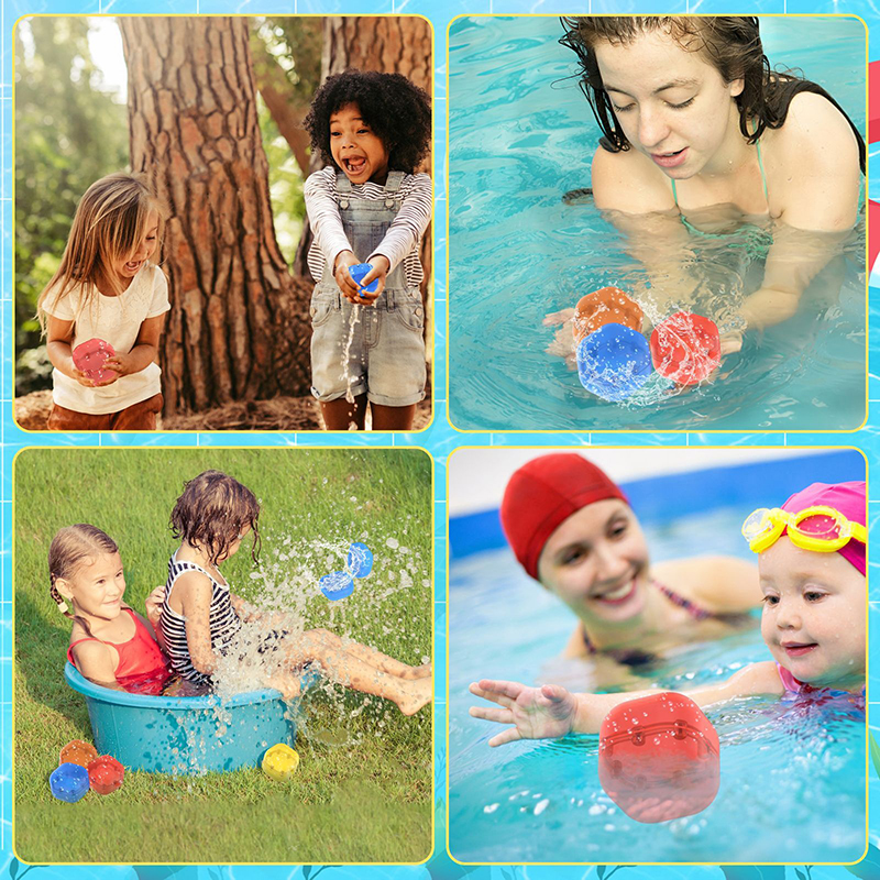 Water Balloons Quick Fill Self Sealing for Kids Adults 14