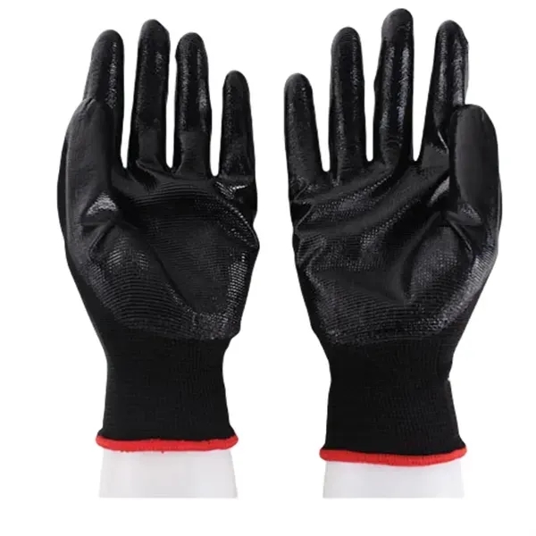 High-Quality Nitrile Grip Safety Gloves - Durable Protection 14